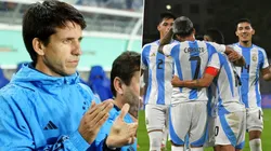 Diego Placente, DT de la Selección Argentina Sub 20.