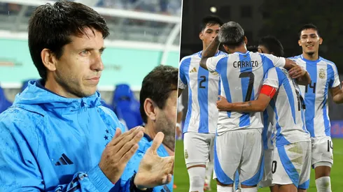 Diego Placente, DT de la Selección Argentina Sub 20.