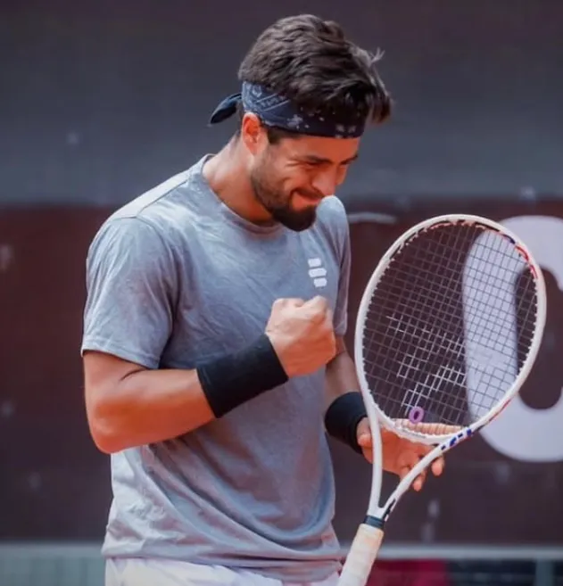 Juan Pablo Paz, un luchador del tenis. (Foto: @juanp_paz).