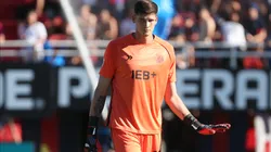 Orlando Gill, arquero paraguayo de San Lorenzo, una de las figuras del Torneo Apertura 2025.