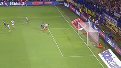 El gol de Merentiel ante Independiente Rivadavia.