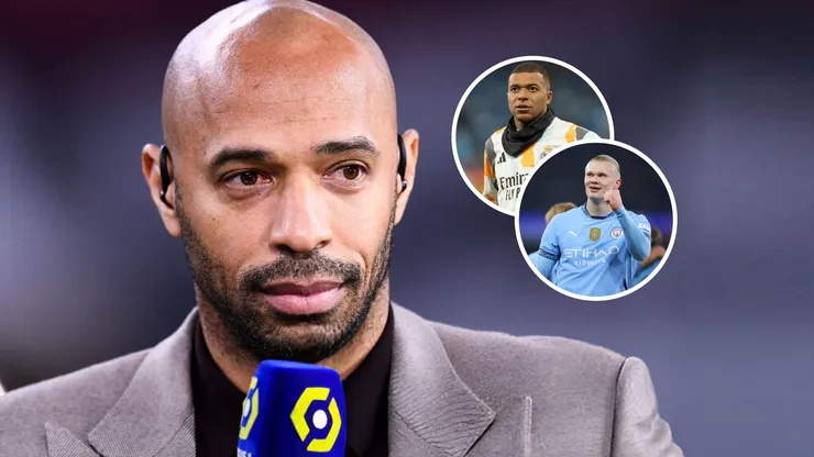 Thierry Henry definió el debate entre Haaland y Mbappé