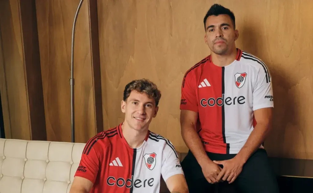 La nueva camiseta de River Plate.