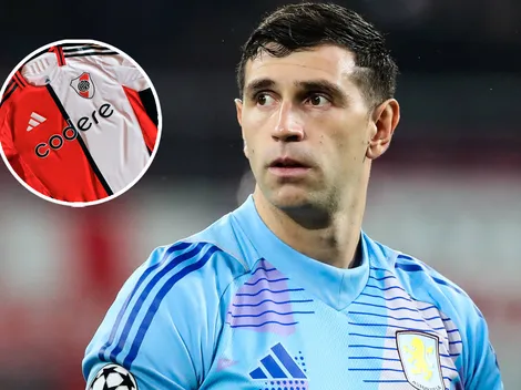 El comentario de Dibu Martínez en un posteo sobre la nueva camiseta de River