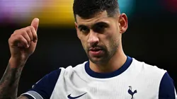 Cristian Romero en Tottenham Hotspur.