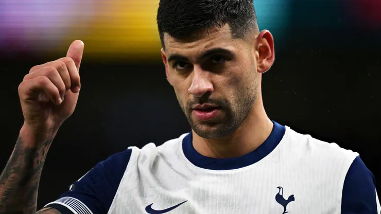Cristian Romero en Tottenham Hotspur.