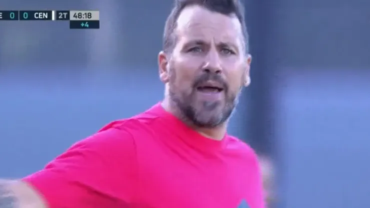 Cristian Fabbiani, el entrenador de Deportivo Riestra.