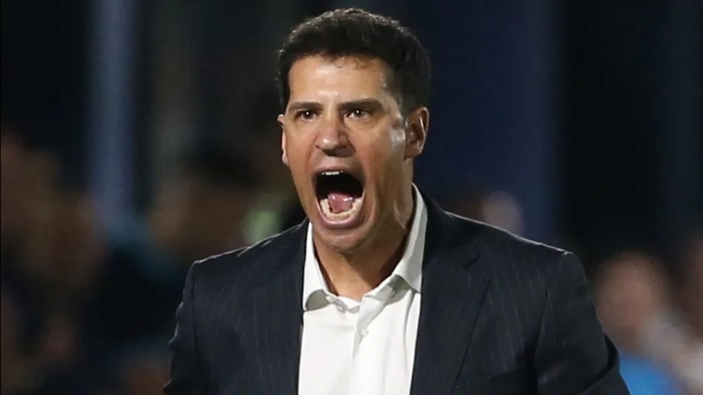 Sebastián Domínguez, entrenador de Vélez.