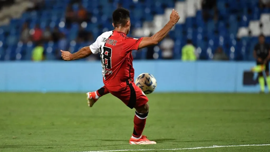 Gonzalo Martínez, el más peligroso de River.