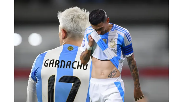 Di María pidió más minutos para Garnacho en la Selección Argentina: "Necesita ese roce"