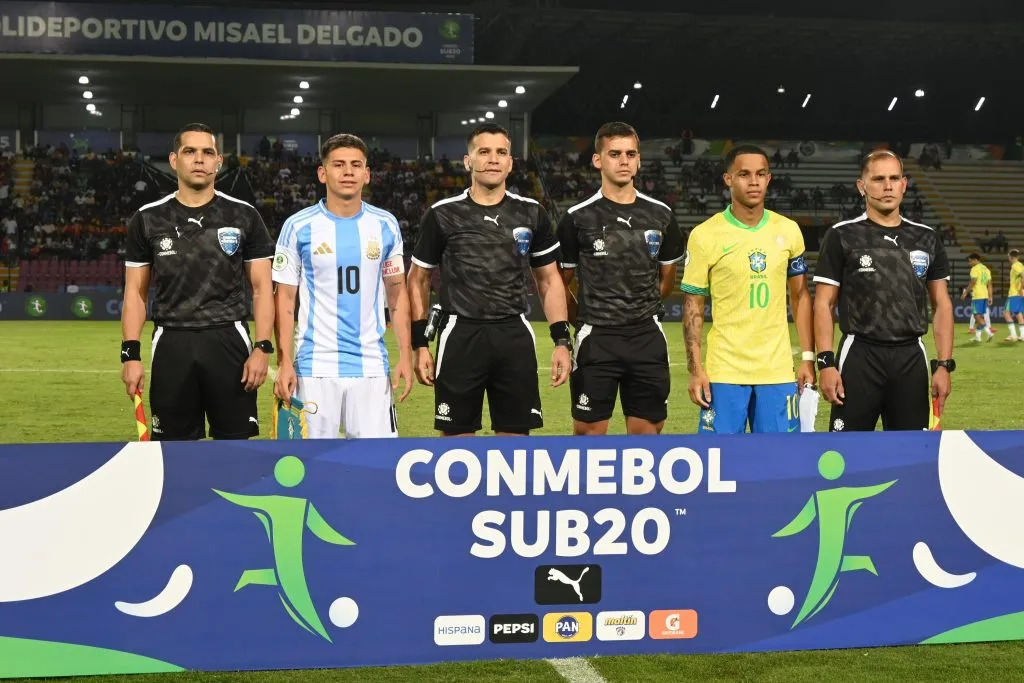 La Selección Argentina buscará un nuevo triunfo ante Brasil, clave para coronarse en el Sudamericano Sub 20.