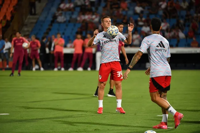 Giuliano Galoppo llegó en el último mercado de pases. (Foto: Prensa River).