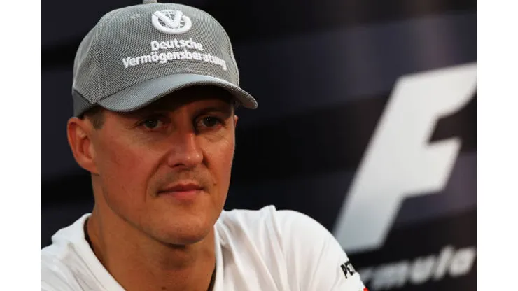 Michael Schumacher en su paso por Mercedes.