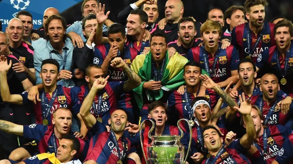 Barcelona ganó su última Champions League en la temporada 2014/15.