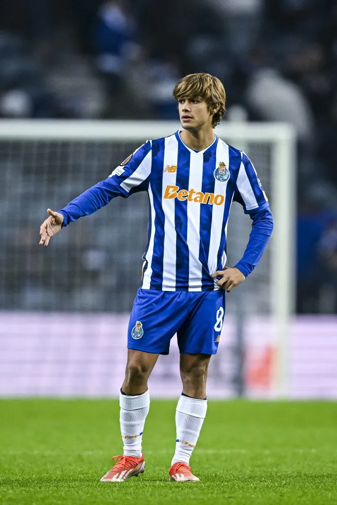 Rodrigo Mora, la joya de Porto que siguen desde Real Madrid. (Getty Images)