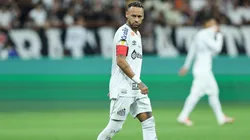 Neymar en la derrota de Santos ante Corinthians.