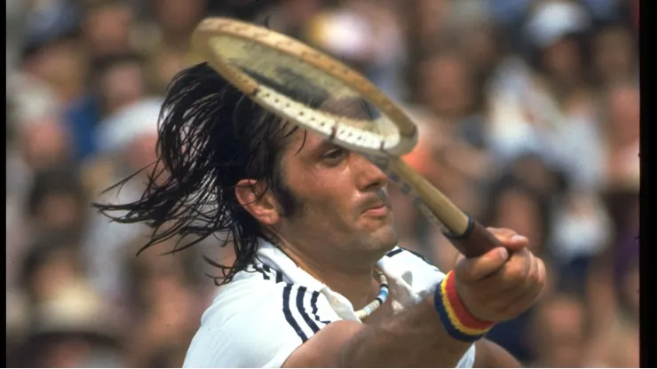 Ilie Nastase, extenista rumano.