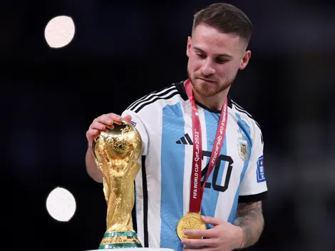 El careo de un subcampeón de Francia en 2022 con Alexis Mac Allister: "Tomaría su Copa del Mundo"