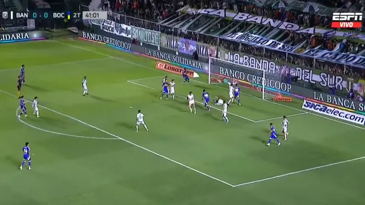 Di Lollo marcó su primer gol en primera para que Boca le gane a Banfield