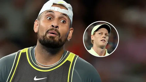 Nick Kyrgios vociferó su descontento por la sanción a Sinner