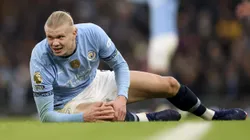 Preocupación en Manchester City: Haaland se lesionó la rodilla a días de la vuelta contra Real Madrid
