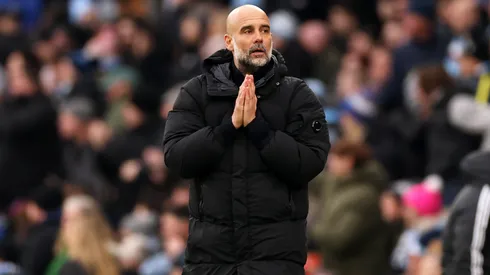 Pep Guardiola, entrenador del Manchester City.
