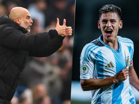 Guardiola definió qué hacer con Echeverri tras el Sudamericano