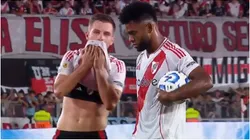 Galoppo y Borja dialogan antes del penal