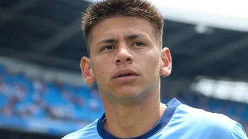 Claudio Echeverri en Manchester City.