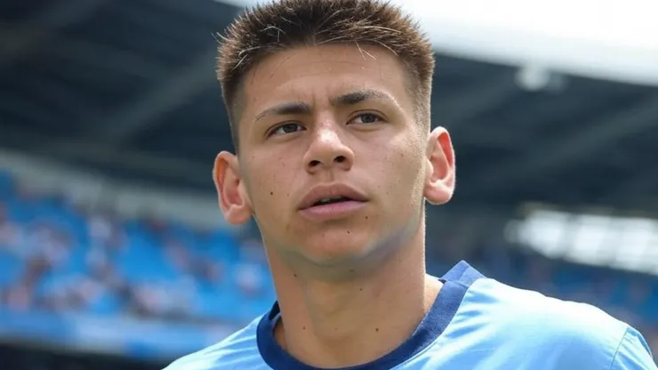 Claudio Echeverri en Manchester City.