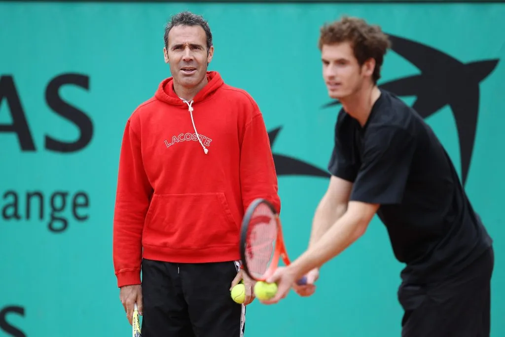 Corretja con Murray. (Foto: Getty).