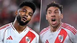 Miguel Borja y Gonzalo Montiel.