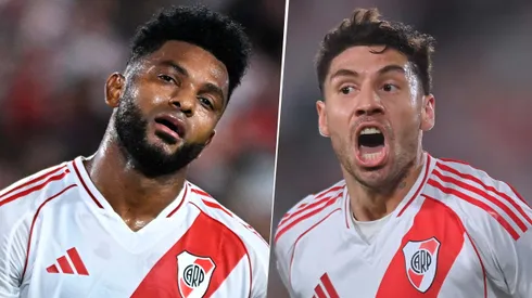 Miguel Borja y Gonzalo Montiel.