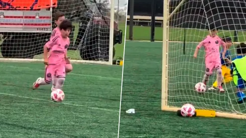 El golazo de Ciro Messi en Inter Miami.