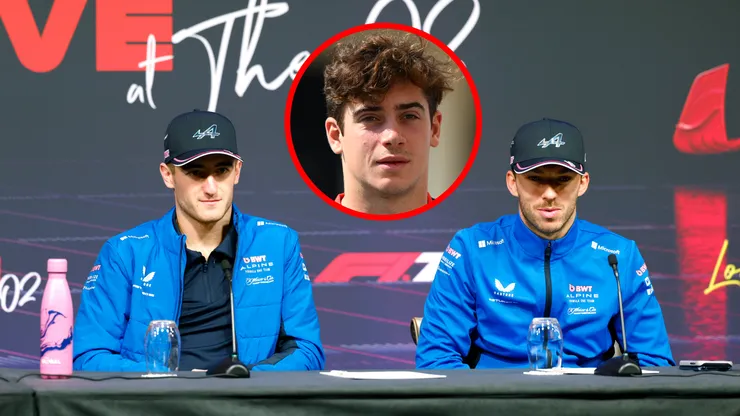 Jack Doohan y Pierre Gasly tuvieron que hablar sobre Colapinto.