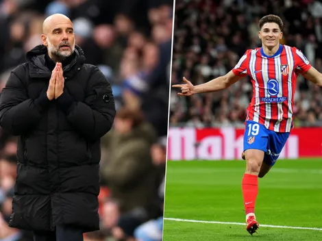 Hinchas del City reclaman a Guardiola por Julián