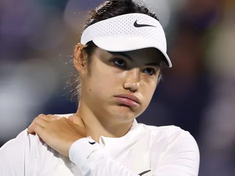 El llanto de la tenista Emma Raducanu en pleno partido al descubrir a su acosador en primera fila