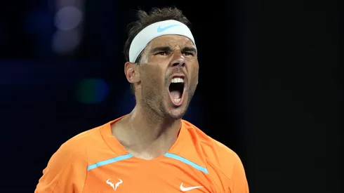 Rafael Nadal, el rey del polvo de ladrillo.
