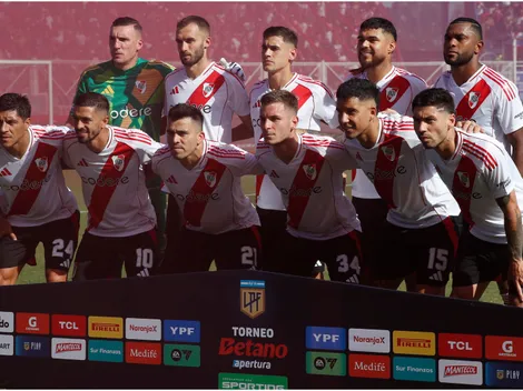 Sufre Gallardo: River confirmó la lesión de uno de sus refuerzos