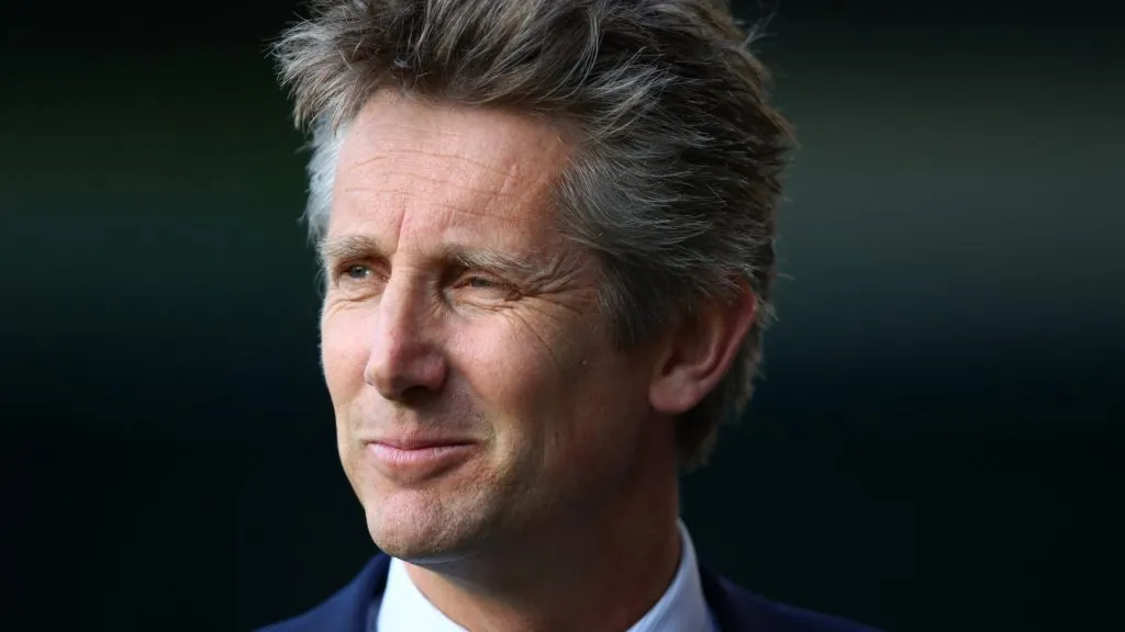 Edwin van der Sar, histórico arquero neerlandés.