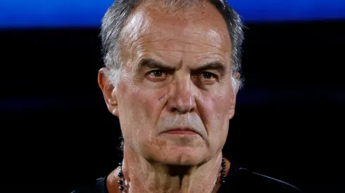 Marcelo Bielsa, entrenador de la Selección de Uruguay.
