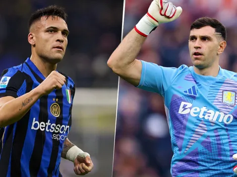 Atentos Lautaro y Dibu Martínez: la ventaja que recibieron Inter Milan y Aston Villa en el sorteo de la Champions