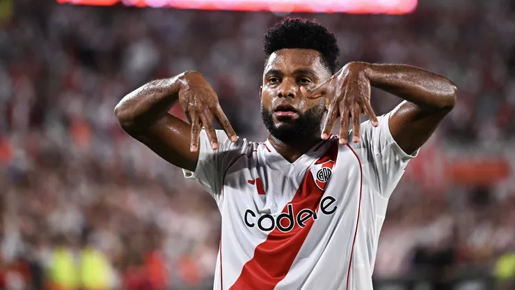 Miguel Borja marcó contra Sarmiento de Junín.