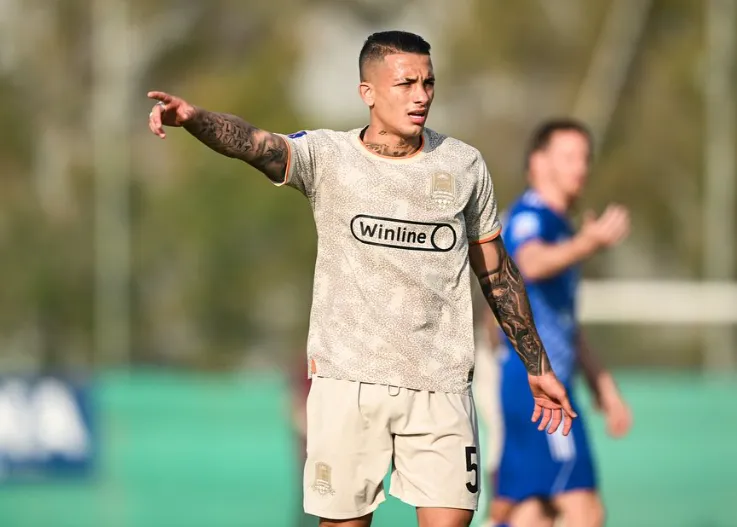 Castaño con la casaca de Krasnodar. (Foto: @fckrasnodar).