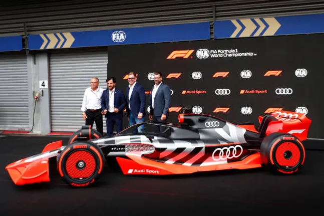 AUDI es una de las escuderías que entrará oficialmente a la Fórmula 1 en 2026.