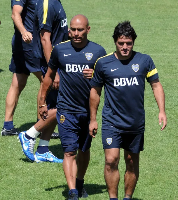 Clemente y Rivero, los “amigos de Román”. Foto archivo.