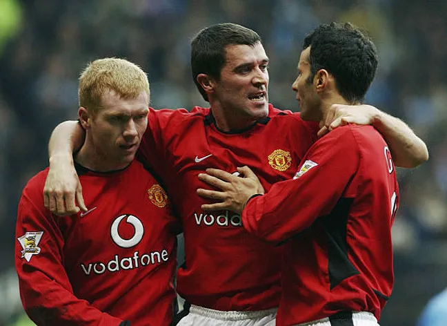 Roy Keane, Ryan Giggs y Paul Scholes marcaron una era en Manchester United.