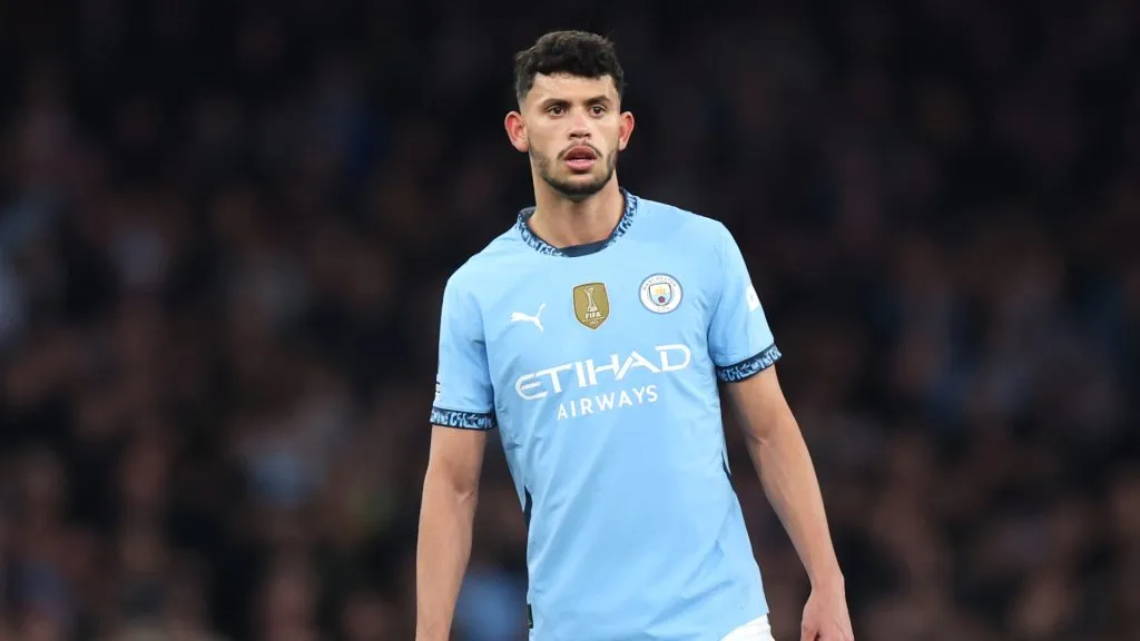 Matheus Nunes, mediocampista luso del Manchester City (Alex Pantling/Getty Images).