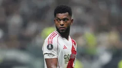 Miguel Borja, delantero de River Plate.