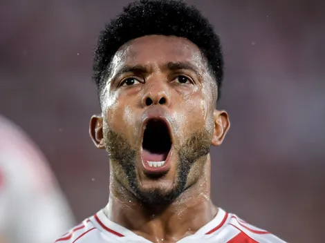 El gol de Borja para River ante San Martín de San Juan